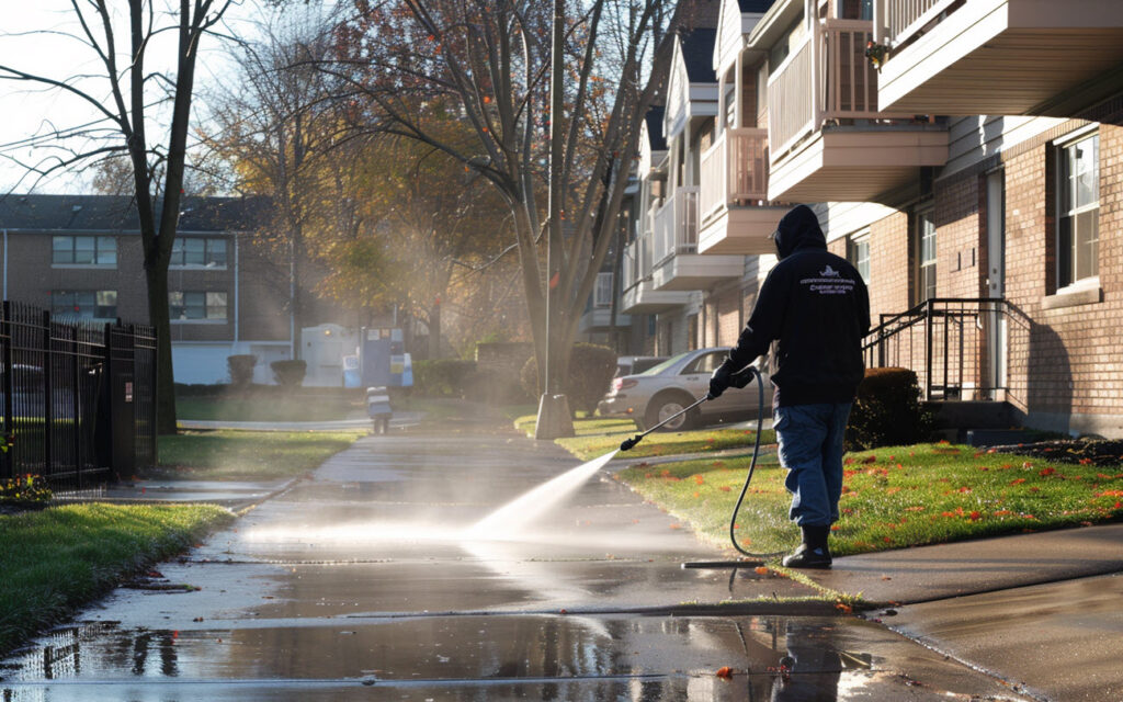 Pressure Washing for Residents Associations